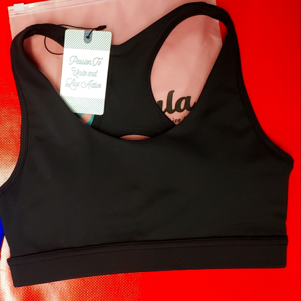 P'tula Alexa Black Bra Small NWT